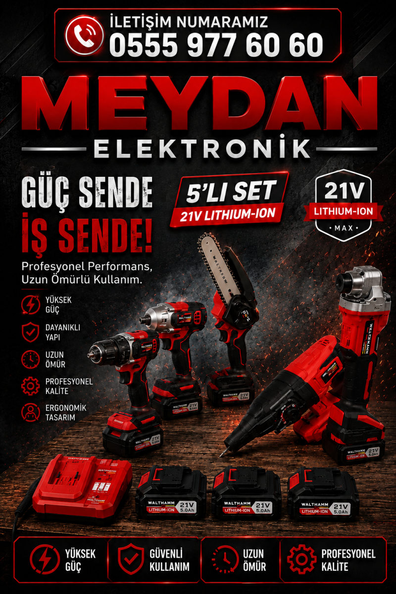 5 Lİ MATKAP SETİ