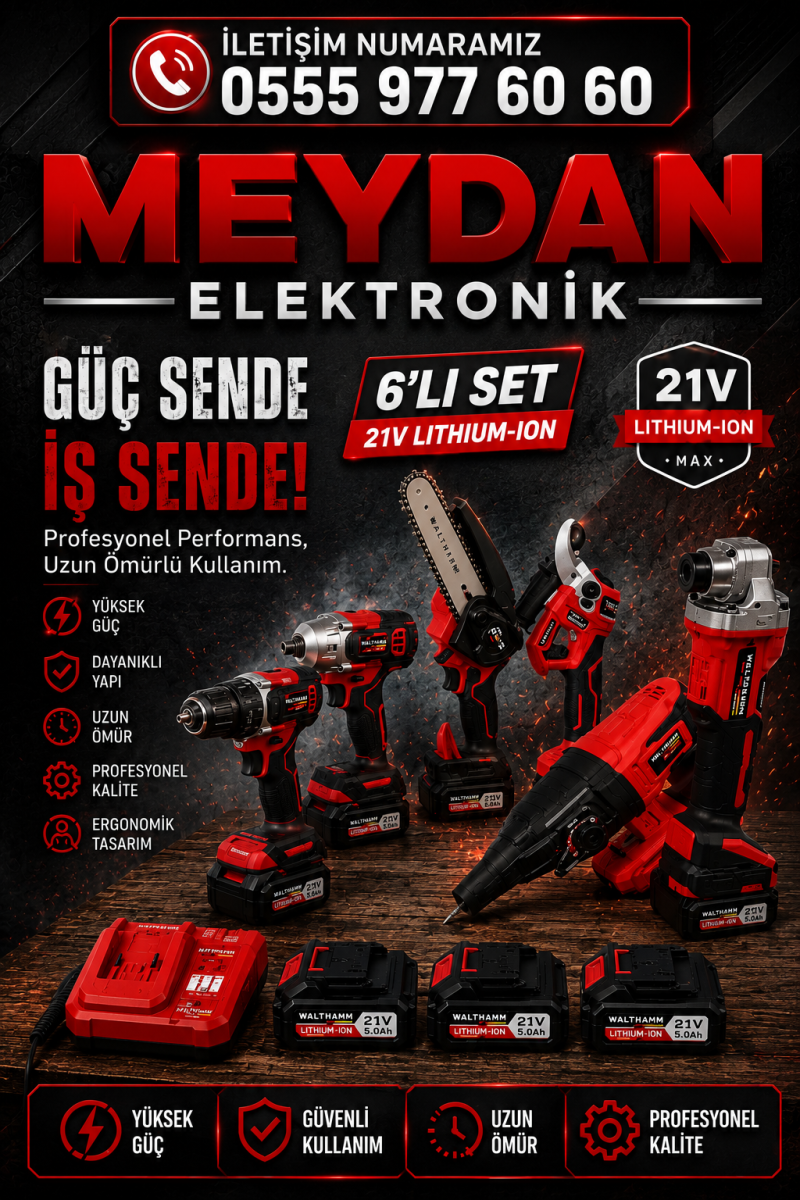 6 LI MATKAP SETİ
